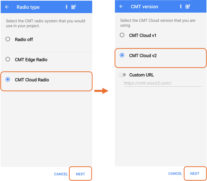 CMT Cloud GW setup7.2